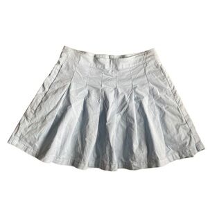 American Eagle Light Blue Pleated Skirt
